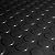 Herco 3' x 4' Raised Radial Coin Dot Vinyl Flooring Mat - Black