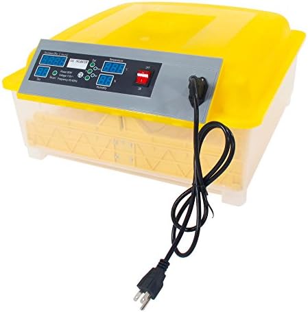 48 igital Clear Egg Incubator Hatcher Temperature Control Automatic Egg Turning