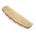 Premium Quality 100% Handmade Anti Static Natural Sheep Horn Comb - Professional Detangling Massage Comb (Wavy)