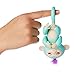 Fingerlings - Interactive Baby Monkey - Zoe (Turquoise with Purple Hair)