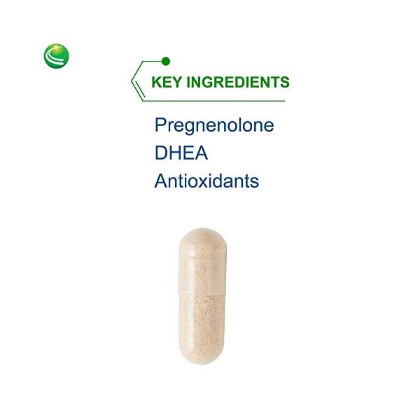 Nutra BioGenesis Adrenal Support Plus Pregnenolone, DHEA, Herbs