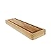 U.S. Art Supply Small 10 1/2 inch Wooden Brush Box