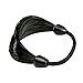 Polytree 5pcs Women's Fashion Braid Straight Wig Elastic Hair Band Ponytail Holders