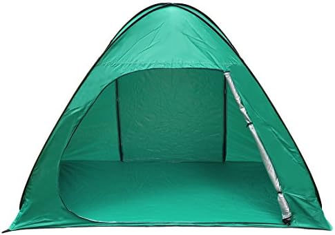 SunnyRoyal Pop Up Tent 2 Person Portable Beach Tents Automatic Outdoor Tent for Camping Fishing Hiking Backpacking 90% UV Protection Beach Tent Sun Shelter Beach Shade for Baby (Apple Green)