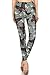 Leggings Depot High Waisted Camouflage & Multiple Print Leggings for Women-Full Length-R783, Butterfly Charm, Plus Size