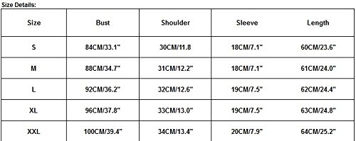YANG-YI Women Lace Short Sleeve Shirt V Neck Doll Chiffon Blouse Sweet Sytle Tops (2XL, White) - Thumbnail 7