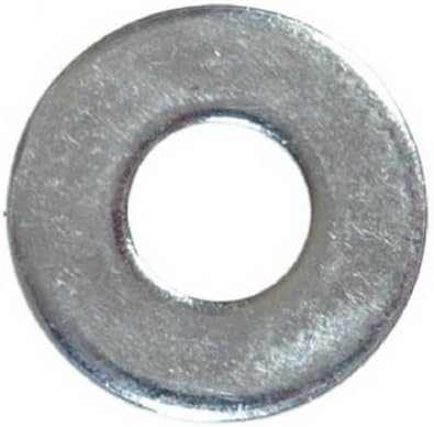 Hillman Uss Flat Washer 1/4 " Zinc Plated Steel 100/Box