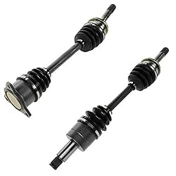 TRQ Front CV Axle Shaft Assembly Set Compatible