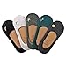KEAZA Women Candy Cotton Socks No Show Liner Boot Sock 5-pack (WY07C2)