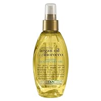 OGX Renewing + Argan Oil of Morocco Weightless Healing Dry Oil Spray, Argan Oil for Hair Care, Lightweight Mist for Split Ends, Frizz Control & Shine, Paraben & Sulfated-Surfactants Free, 4 fl oz