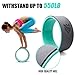Seven Sparta Yoga Wheel Set 3 Pack Yoga Back Roller for Stretching, Back Pain, Backbends and Bodyweight Exercices,13Inch, 10.5Inch, 6.5Inch（Turquoise）thumb 4