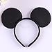 Mouse Ears Headband Children Birthday Party Supplies Boys Mom Baby Hair Accessories Party Decoration Baby Shower Valentine's Day Halloween Christmas Set of 2