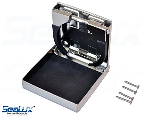 SeaLux-Stainless-Steel-Adjustable-Fold-Down-cup-drink-Holder-for-boat-car SeaLux-Stainless-Steel-Adjustable-Fold-Down-cup-drink-Holder-for-boat-car