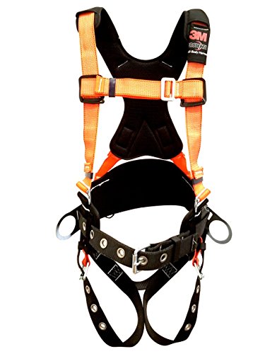 3M Protecta PRO Comfort Harness With Reflective Webbing and Reinforced Belt Size Small
