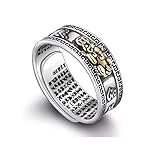 KOEDLN Vintage Pixiu Ring 990 Silver Brave Troops