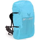 GANSMART 3F 20-85L backpack rain cover, waterproof, dustproof, wear-resistant, tear resistant outdoor hiking backpack cover (blue-XL)