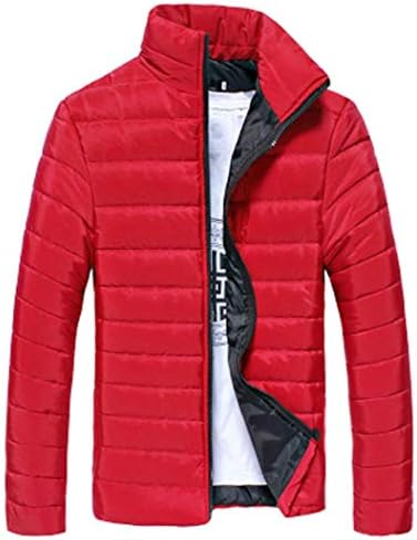 Muranba Clearance Men Stand Zipper Warm Winter Thick Coat Jacket
