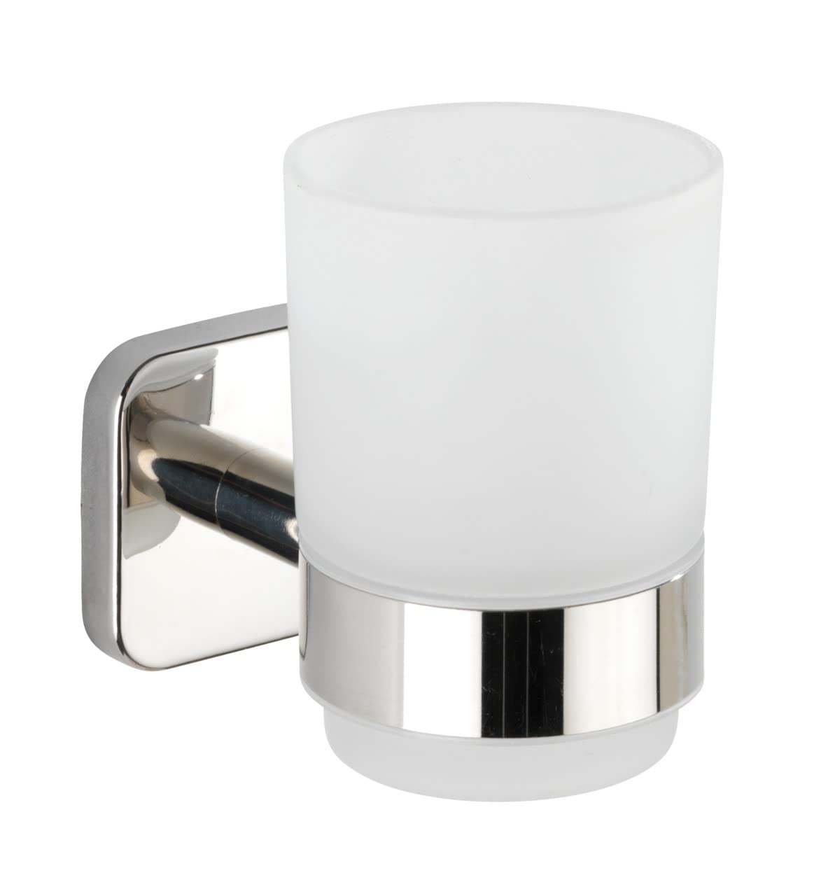 WENKO UNO Mezzano Toothbrush Holder Stainless Steel