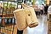 Foldable Cotton Grocery Bags, Eco Bags, Reusable Shopping Bags, 100% Biodegradable, Zero Waste Home, All-Natural Canvas Tote Bags, Large 15