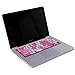 HDE Ultra Thin Silicone Rubber Keyboard Skin Cover for Macbook Pro Non Retina 13/15/17 (Pink Camo)