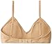 Maidenform Girl Big Girls' Slim Bra V-Neck Seamless, Nude, Large