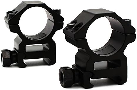 MRJA Picatinny/Weaver Rings Rail Mount 1-inch Scope Mount 2Pcs