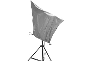 BOSKING Telescope Cover Outdoor Sun Protective Dust-Proof Astronomical Telescope Cover with Adjustable Drawstring - Silver (5