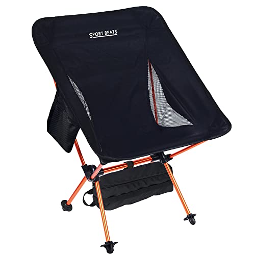 Portable Camping Backpacking ChairUltralight Lightweight Folding Camping Chairs in Carry Bag
