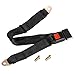 HIFROM Seat Safety Belt - Length Adjustable Car 2 Point Seat Saftey Belt Harness Kit for Single Double Seat Go Kart UTV Buggie
