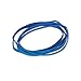 Alliance® Rubber Rubber Bands, Assorted Sizes, Cyan Blue