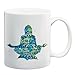 By Being Yourself You Put Something Wonderful Standard 11 ounce Ceramic Coffee Mug Inspirational Quote for Friends or Family Meditation Coffee Cup Yoga Lovers Mug