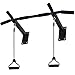 Wall Mounted Pull Up Bar-Upper Body Workout Bar With 4 Grip Positions, Resistance Band Workout Equipment