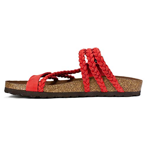 WHITE MOUNTAIN Shoes Hayleigh Leather Footbeds San - Choose SZ/color | eBay