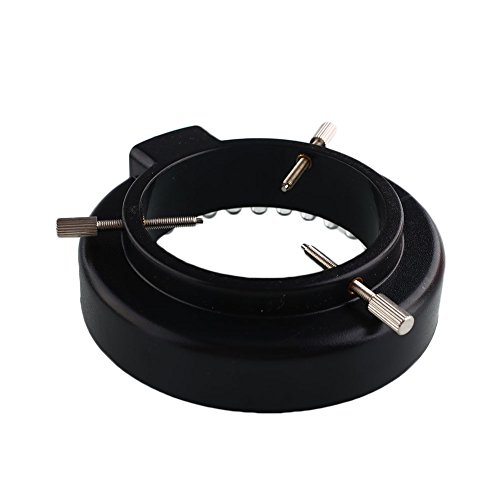 Leaftree 60-LED Adjustable Ring Light Illuminator Lamp for Stereo Zoom Microscope