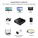 Mini PC with Breathing Lamp Windows 10 4GB DDR3 64GB eMMC Intel Z8350 Quad-Core Micro Desktop Computer with Silent Cooling System 4K HD Graphics HDMI VGA Output Dual Band WiFi AC BT4.1 1000 Lanthumb 2