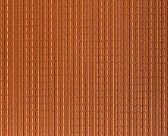 Slater's Plastikard 0441- 4mm 'OO' Gauge Red Pantile Roof - Styrene Plastic Sheet