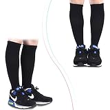 DAS Leben Compression Leg Calf Graduated Sleeves for Running and Athletic Training