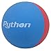 Python RG Multi Colored Racquetballs (Value Pack - 12 Ball Jug/Endorsed by Racquetball Legend Ruben Gonzalez!)(Blue/Red)