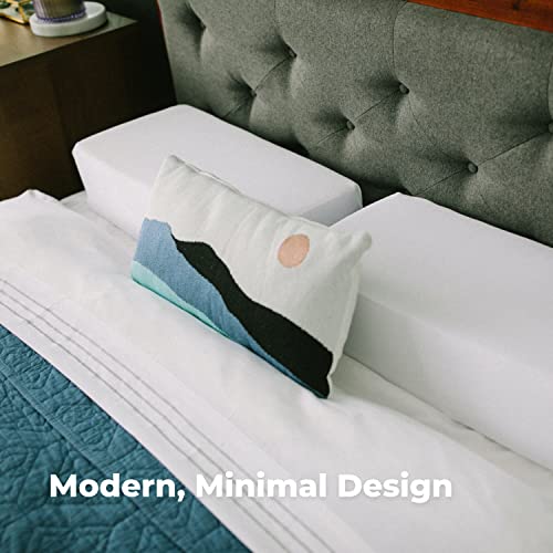 Pillow Cube Side Cube Pro Thin (4”) Bed Pillows for Sleeping on