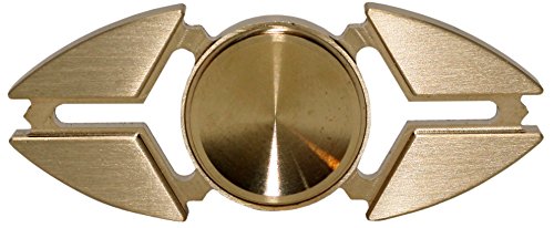 NDM EDC Fidget Hand Spinner Toy, R188 Si3N4 Hybrid Ceramic Bearing High Speed, 2 - 5 minutes spins, relieves your Stress, ADHD, anxiety, help you more focus and attention (Shuriken I style)