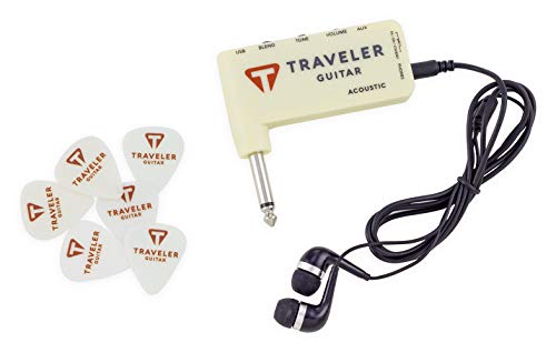 Traveler Guitar, 6-String Ultra-Light Acoustic, Right, Maple, Guitar Kit (ULA MPS SK) - Thumbnail 7