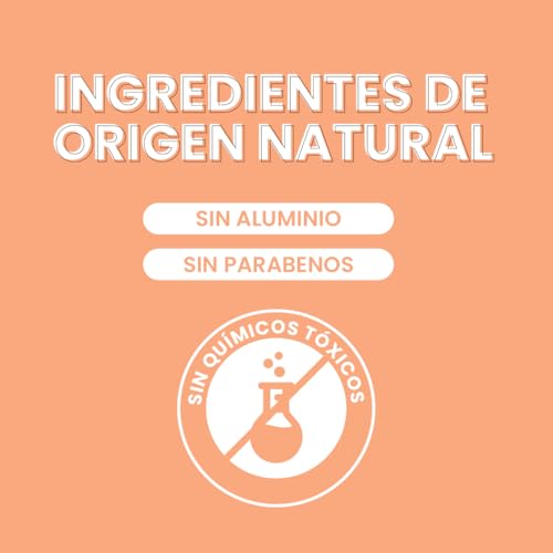 NaturalDry - Desodorante Natural Coco Vainilla 60 gramos | Original | Sin Aluminio ni Derivados del Petróleo | Sin Parabenos - En Crema (1 unidad)