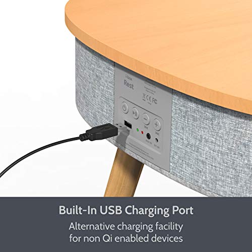 Portable Smart Side Table Bluetooth Speaker with Wireless & USB