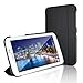 Tab 3 Case, Samsung Tab 3 7 Case, JETech Gold Slim-Fit Smart Case Cover for Samsung Galaxy Tab 3 7.0 inch Tablet (Black)