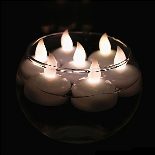 ARDUX LED Floating Candles, 12pcs/lot Flashing Flameless Waterproof Floating Tealight Candle Decoration for Party Wedding Birthday Thanksgiving Christmas Home Garden Decoration Special Occasion