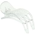 Parcelona French Simply Bear Paw Haarklammer – Mittelgroß, 7,6 Cm, Zelluloid-Acetat