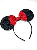 Red Mickey Ears, Rainbow Minnie Mouse Ears, Sparkly Minnie Ears, Mouse Ears, Electrical Parade Ears
