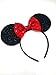 Red Mickey Ears, Rainbow Minnie Mouse Ears, Sparkly Minnie Ears, Mouse Ears, Electrical Parade Ears