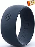 FIDELIS nv Silicone Wedding Ring Eco Silicone Band for Men and Women Safe silicone wedding ring Enjoy Amazing silicone wedding bands of jewelry