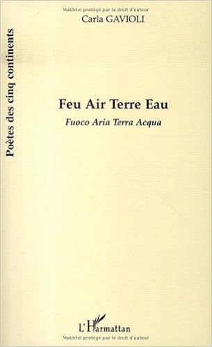 Feu Air Terre Eau French Edition 9782296024328 Amazon